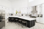 State-of-the-art, chef-ready kitchen with high-end appliances